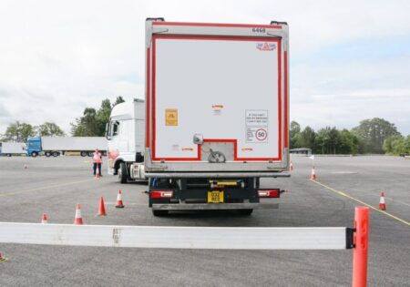 lorry reversing